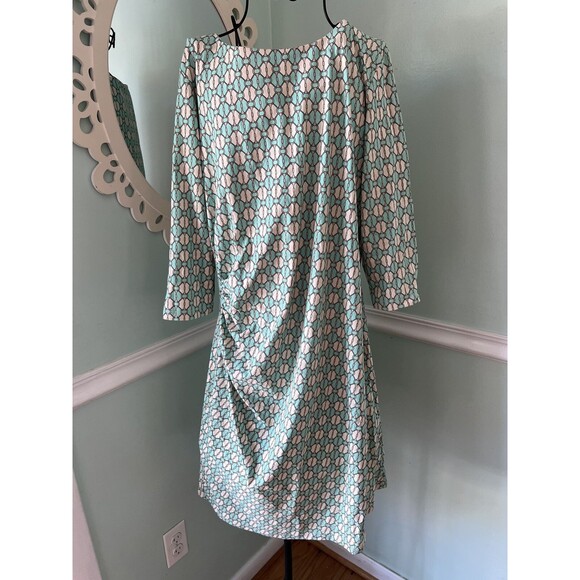 J.MCLAUGHLIN $228 catalina Sade Side Ruched Sheath Dress XL - Picture 1 of 10